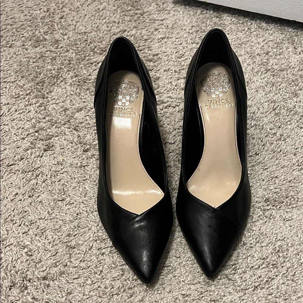 Vince Camuto Classic Black Heels